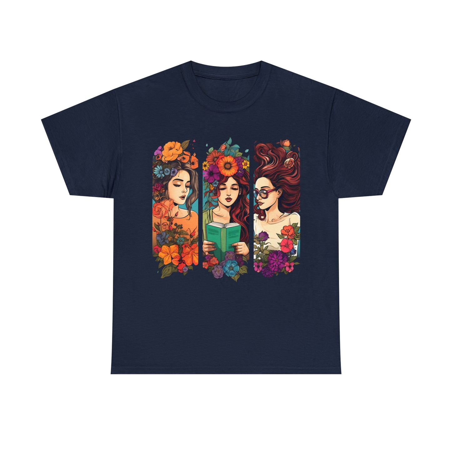 Triple Reading Women - Navy blue T-shirt